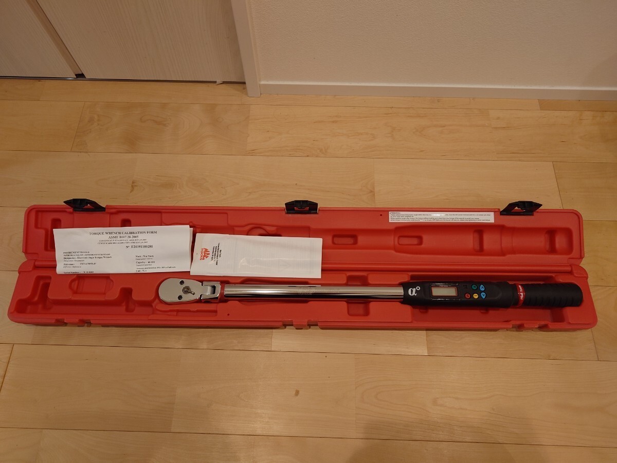 MAC TOOLS 1/2 Digital Angle Torque Wrench TWVA250FD