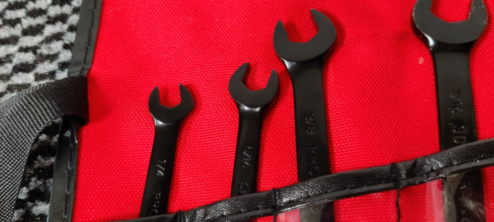 (150741) Proto 9pc Standard Wrench Set Black *Pre Owned*