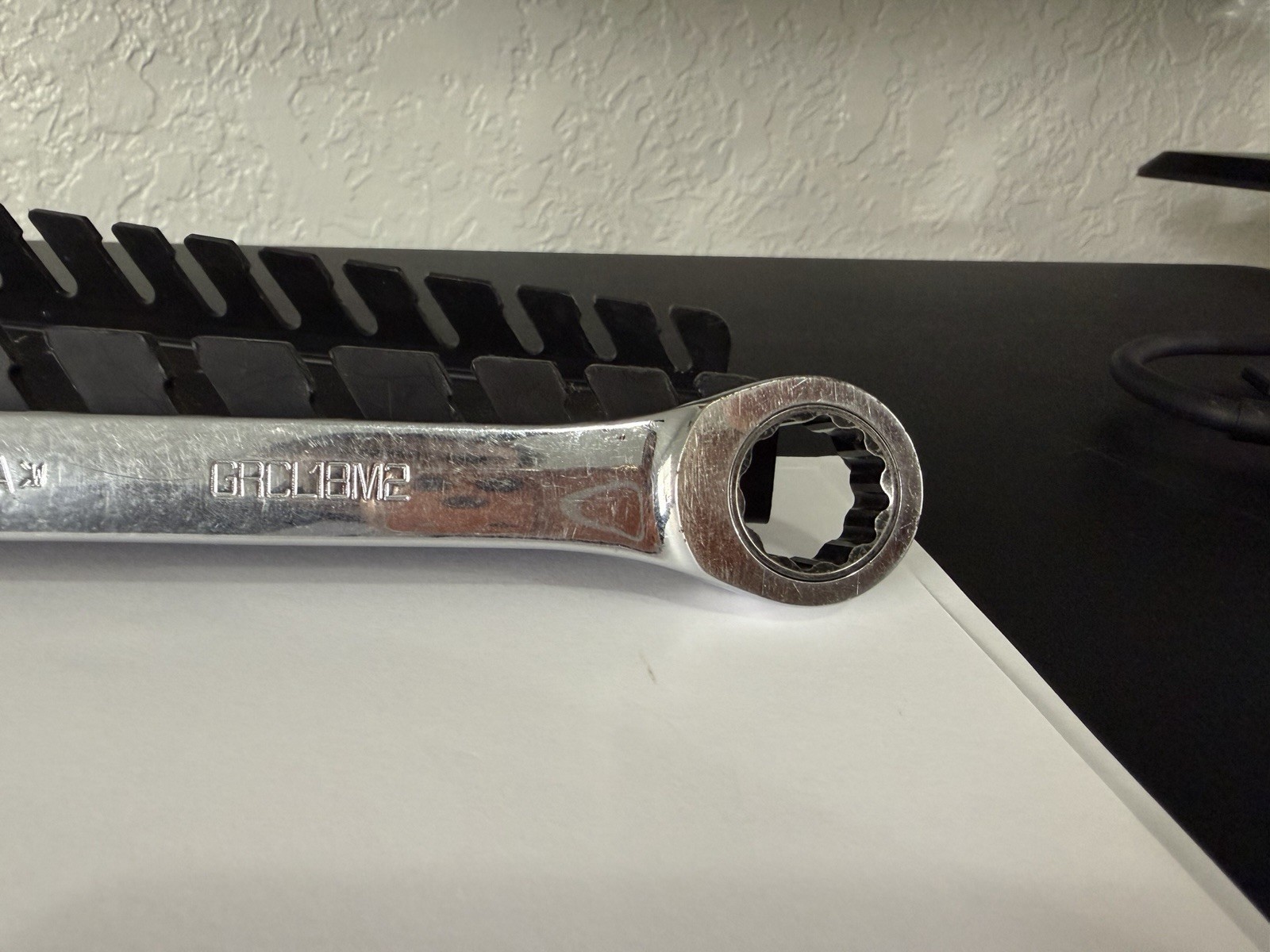 Matco GRCL18M2 18mm Metric Combination Ratcheting Wrench Made in USA