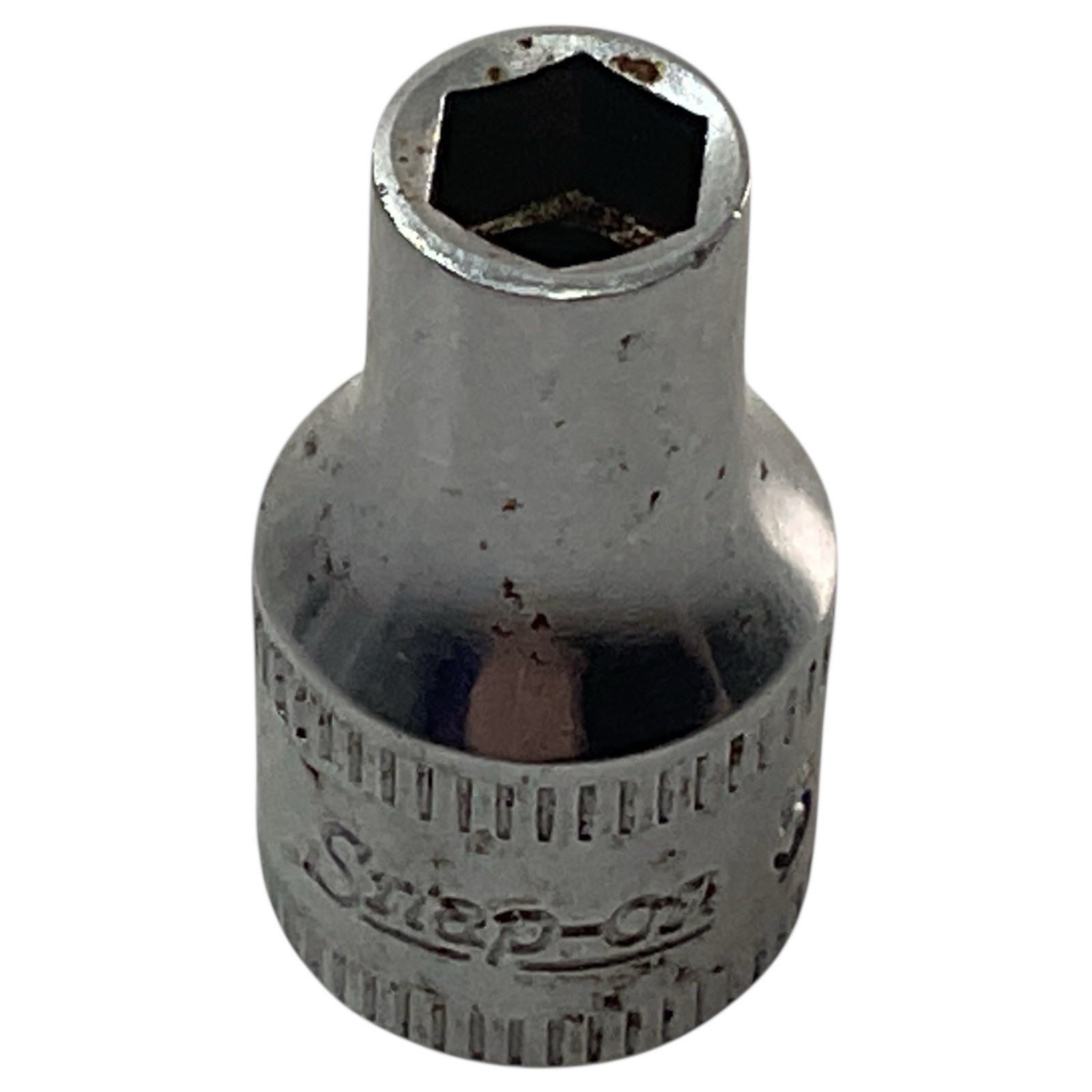 Snap-On Shallow Metric Socket TMM5 1/4″ Drive 5mm 6 Point Chrome As Pictured USA