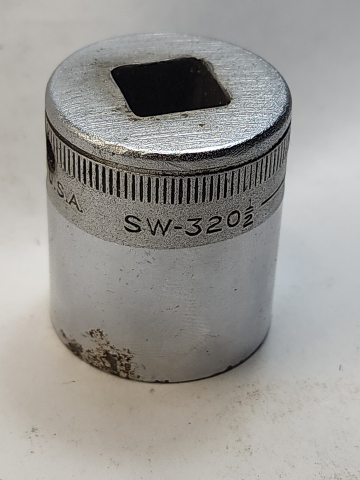 Vintage Snap On SW320 1/2″ Drive 1″ 12 Point Socket USA tool