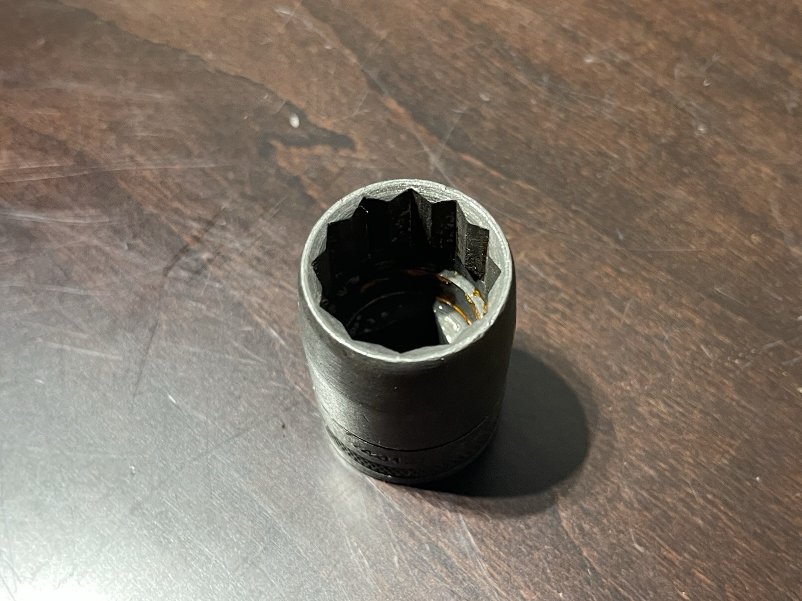 Vintage S-K 40125 1/2″ drive 25/32″ Socket USA made, excellent condition