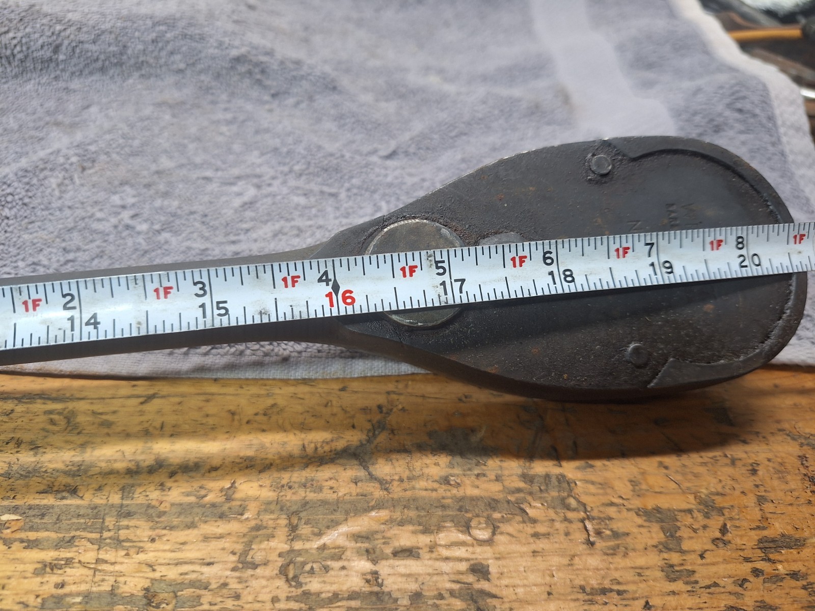 Vintage Wright 3/4″ Ratchet Wrench N-320 Made In USA 21″