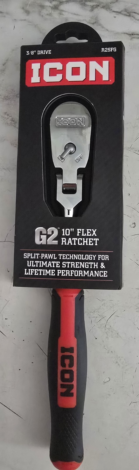 Icon G2 3/8″ Drive 10″ Flex Ratchet – R2SFG – 70453 –