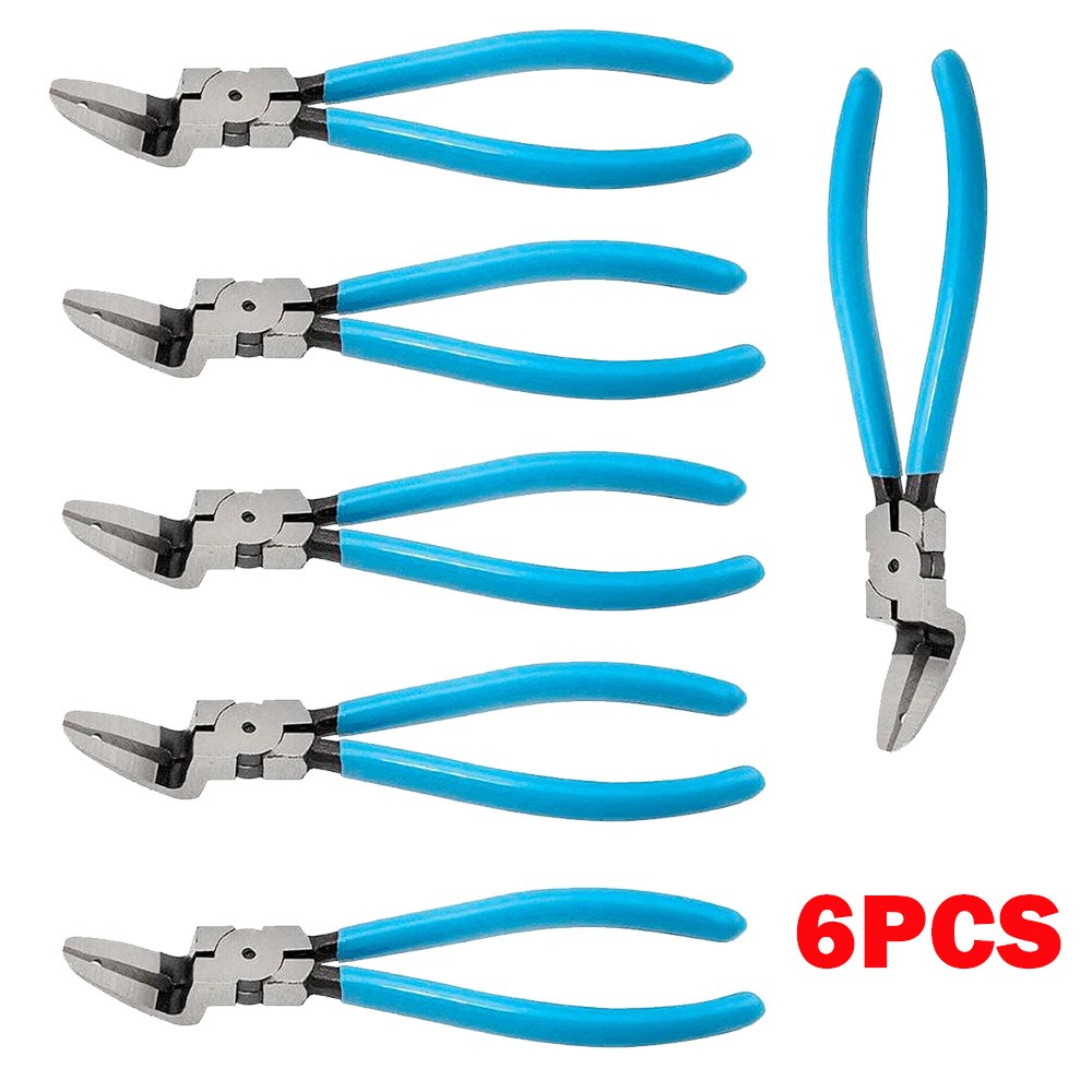 6x Car Trim Clip Upholstery Removal Pry Tool Door Fastener Pin Pliers Puller US