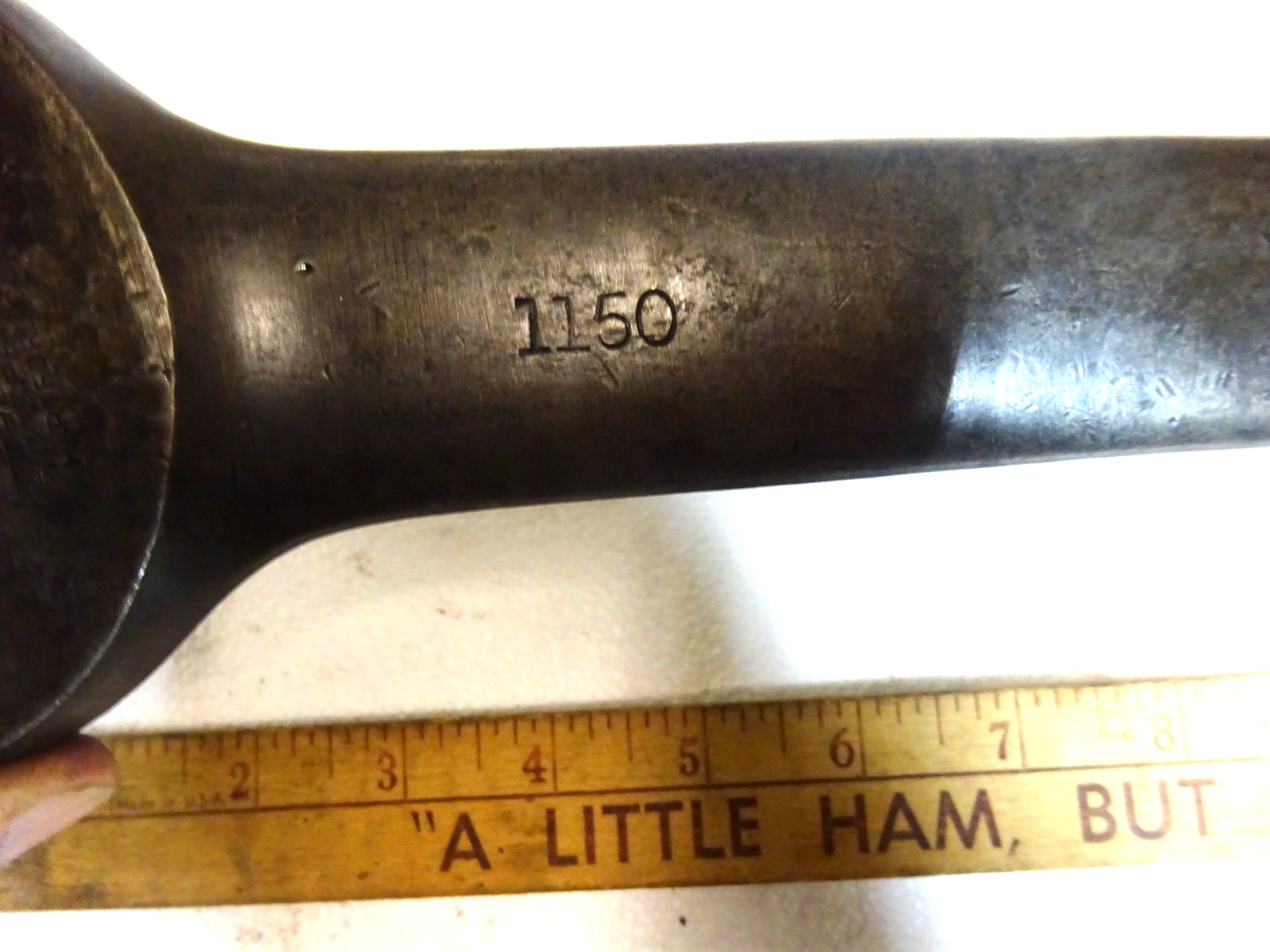 HEAVY DUTY BILLINGS SPENCER #1150 WRENCH 1-7/16”, 1-11/16 15-1/2” LONG