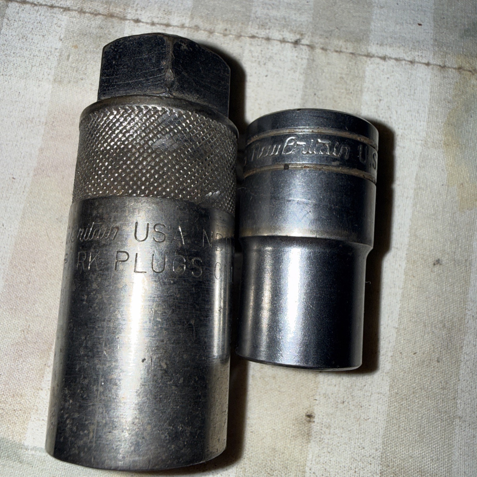 New Britain 3/8” Drive, Spark, Plug Socket, And A 9/16” STD Socket 1/2” Dr.
