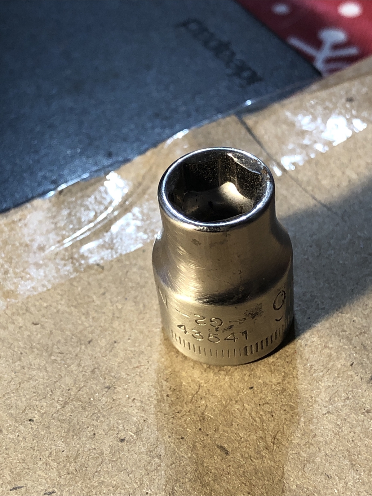 Vintage Craftsman 3/8″ Drive 9mm 6-Point Socket Inverted G2 43541 Ready To Work!