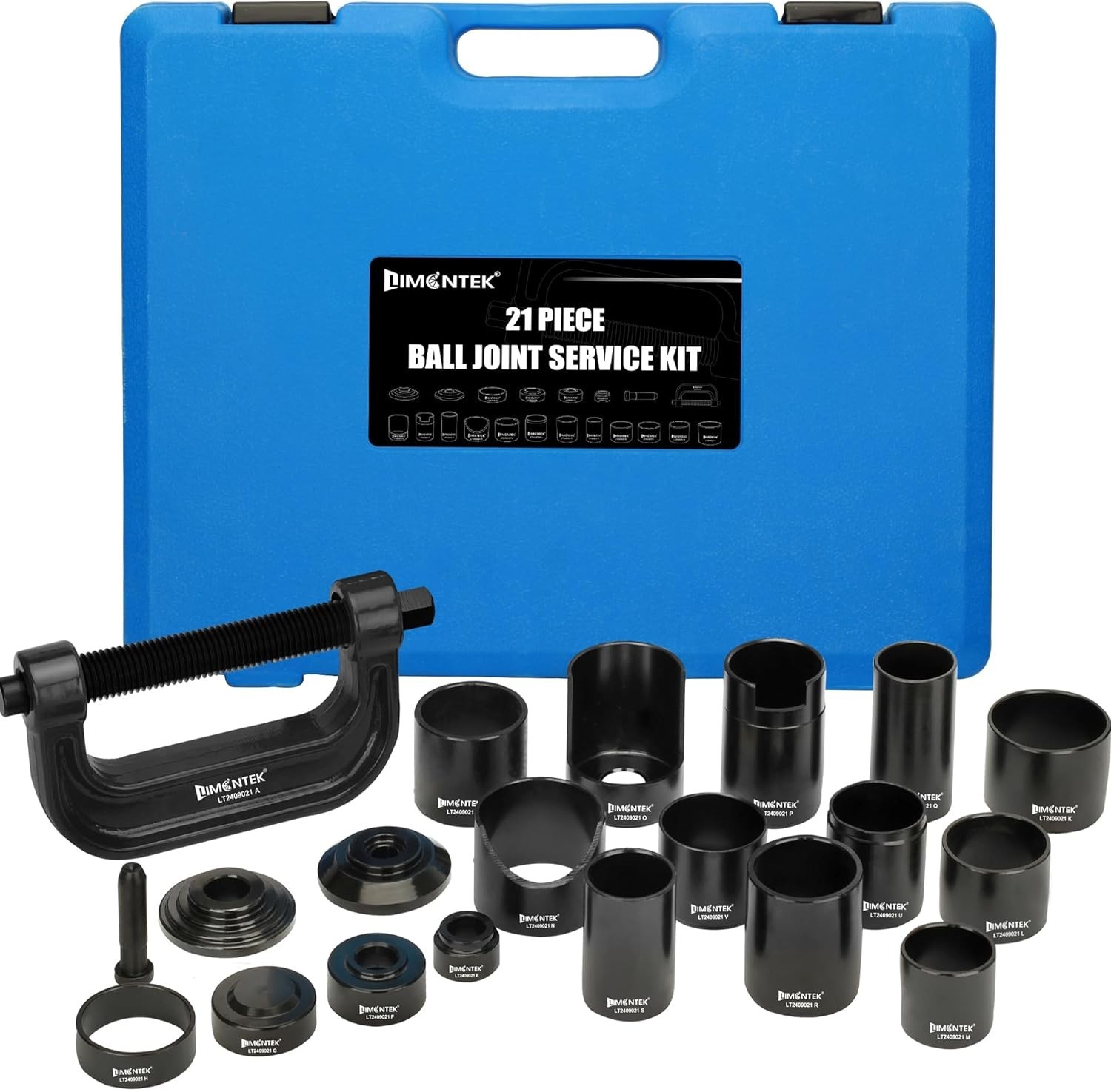 NEW Ball Joint Press Kit 21pcs C Frame Removal Tool 2WD 4WD Car Truck