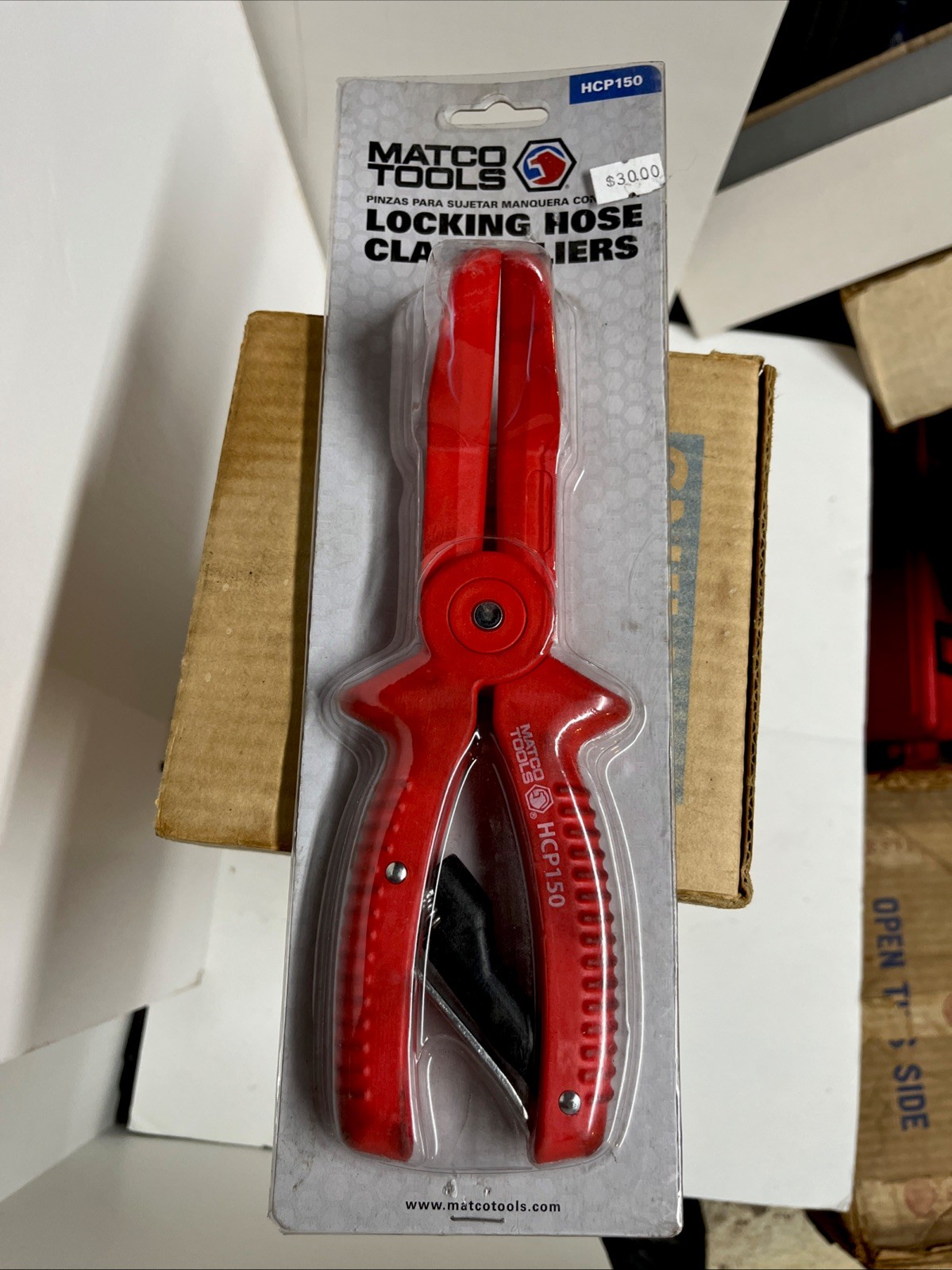 MATCO TOOLS #HCP150 » Locking Hose Clamp Pliers»