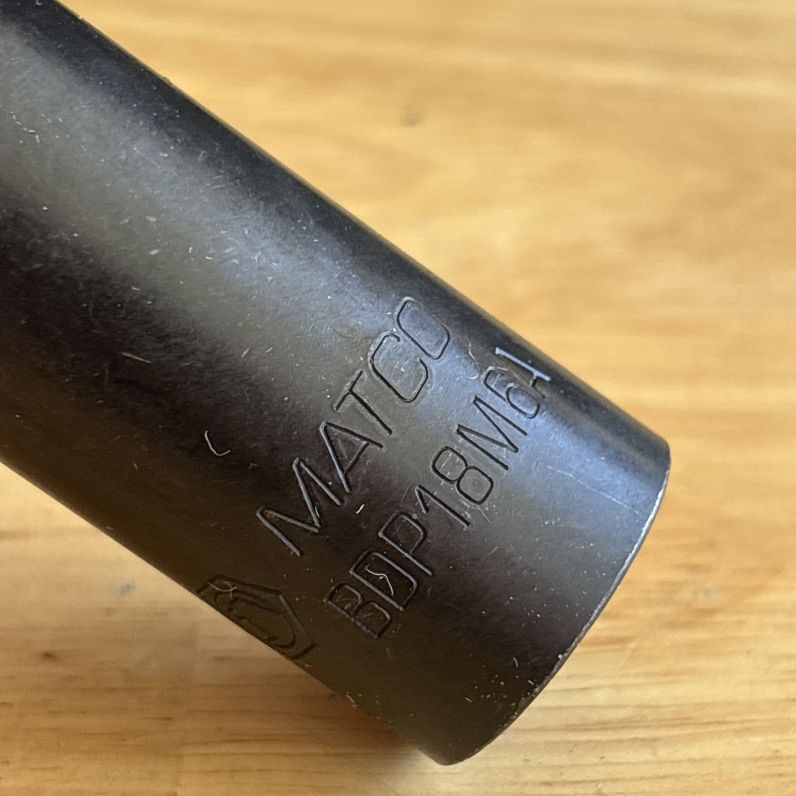 Matco Tools 18mm Deep Impact Socket 3/8″ Drive 6 Point BDP18M6A NEW
