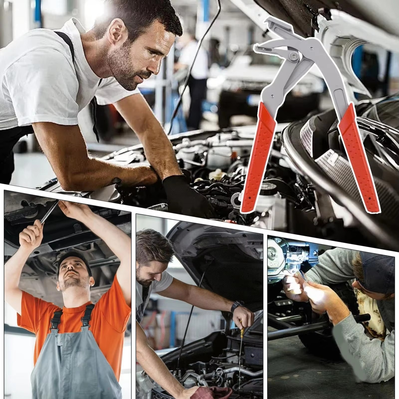Auto Fastener Clip Removal Pliers Car Clip Pliers Trim & Door Panel Removal Tool