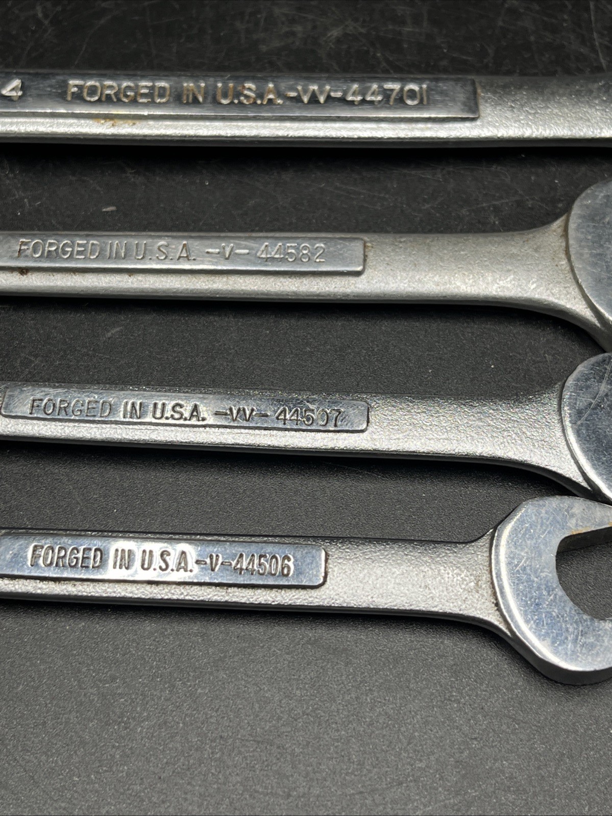 Craftsman Combination/Open Wrenches Metric/SAE Mixed series Lot of 4