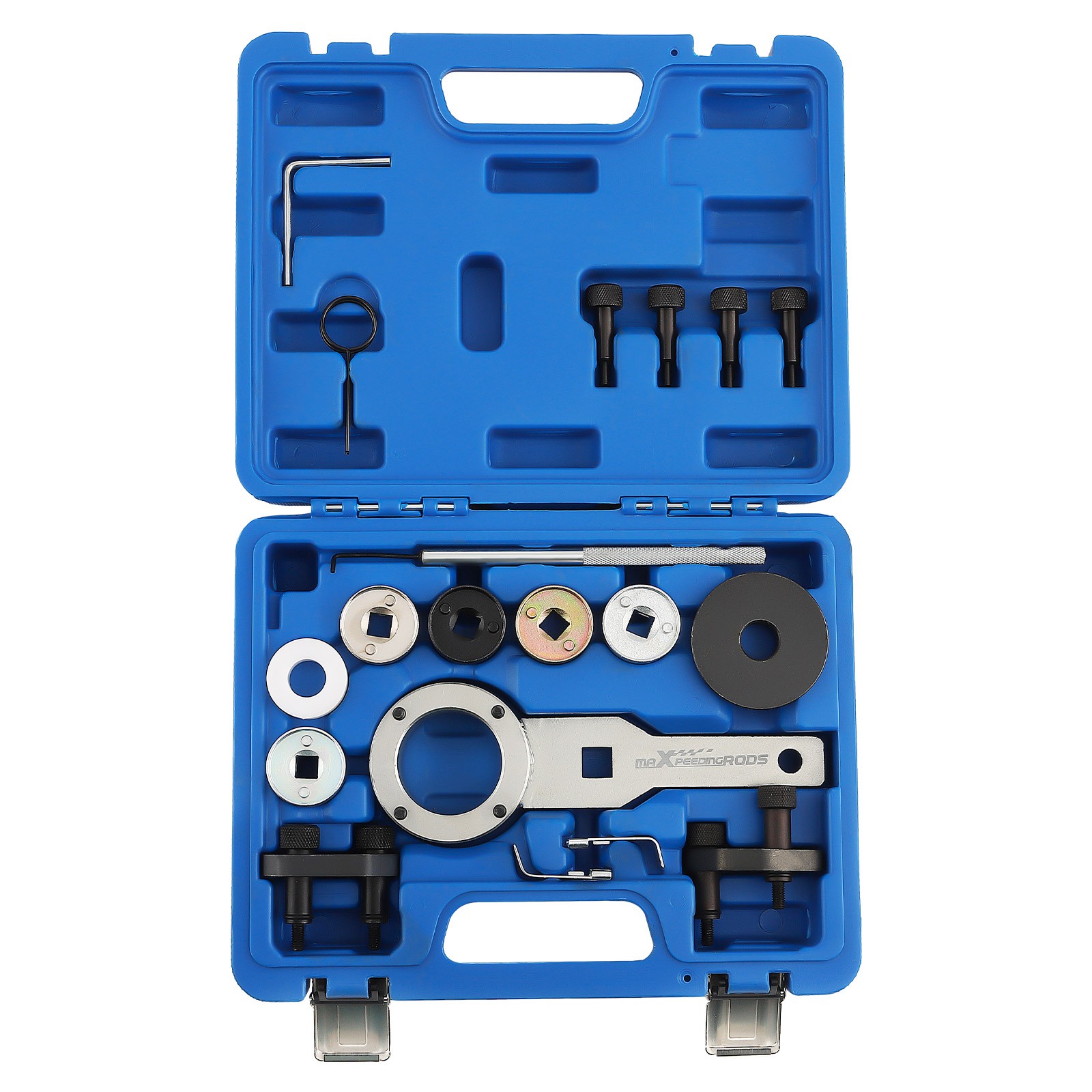 Locking Lug Nut Master Key Set Wheel Tire Lug Removal Socket Tool Kit 16 pcs