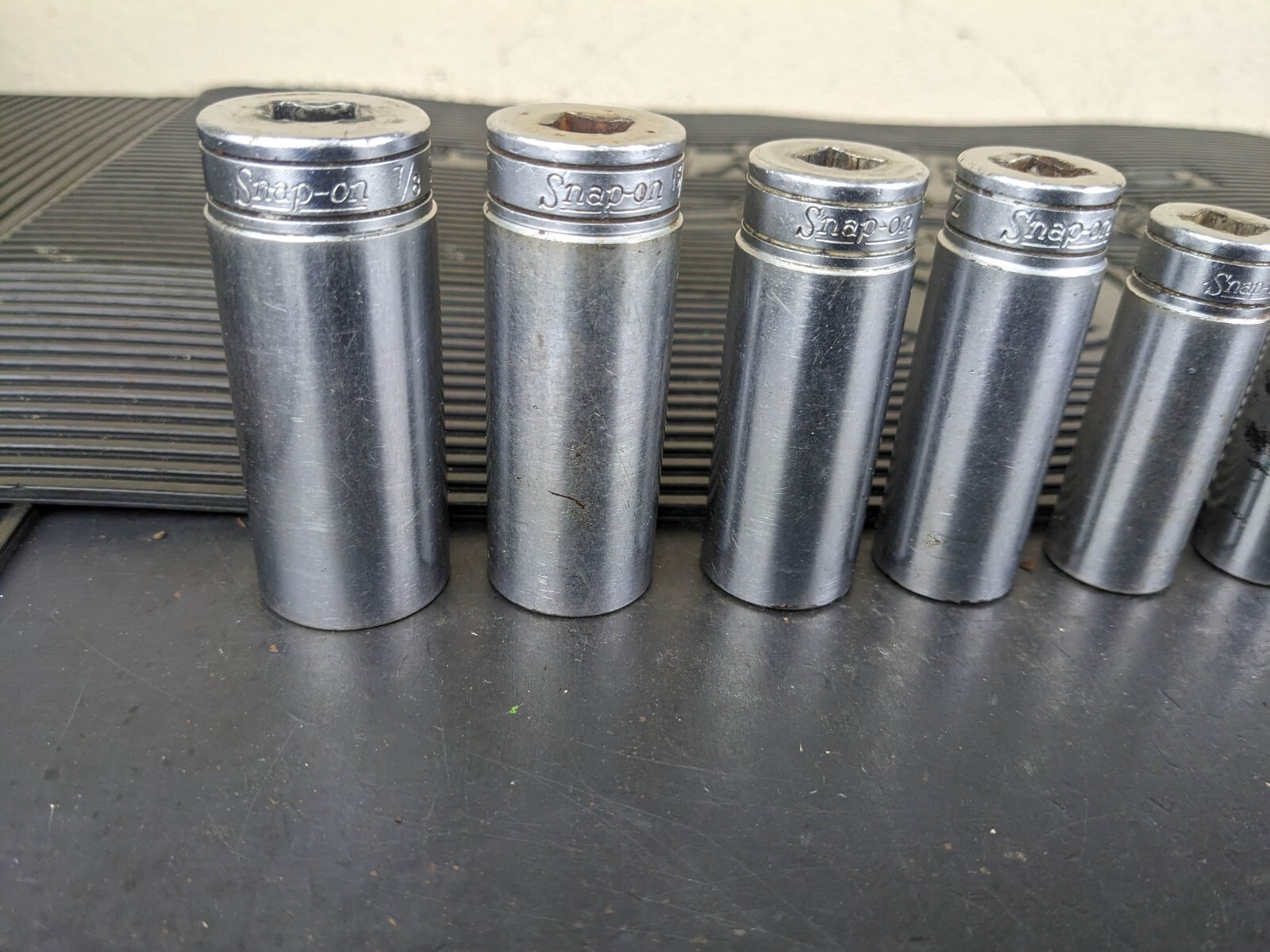 #bg234 Snap on Tools 211SFSY 3/8″ Drive Deep Chrome Socket Set Socket Set