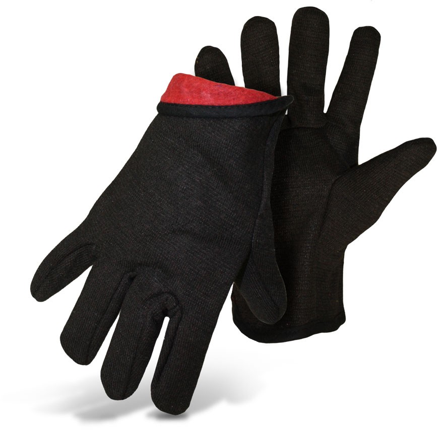 BOSS RED LINED BROWN JERSEY GLOVE BOS4027