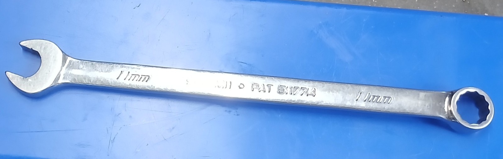 Snap On SOEXM11 – 11mm Standard Handle Flank Drive Plus 12Pt Combination Wrench