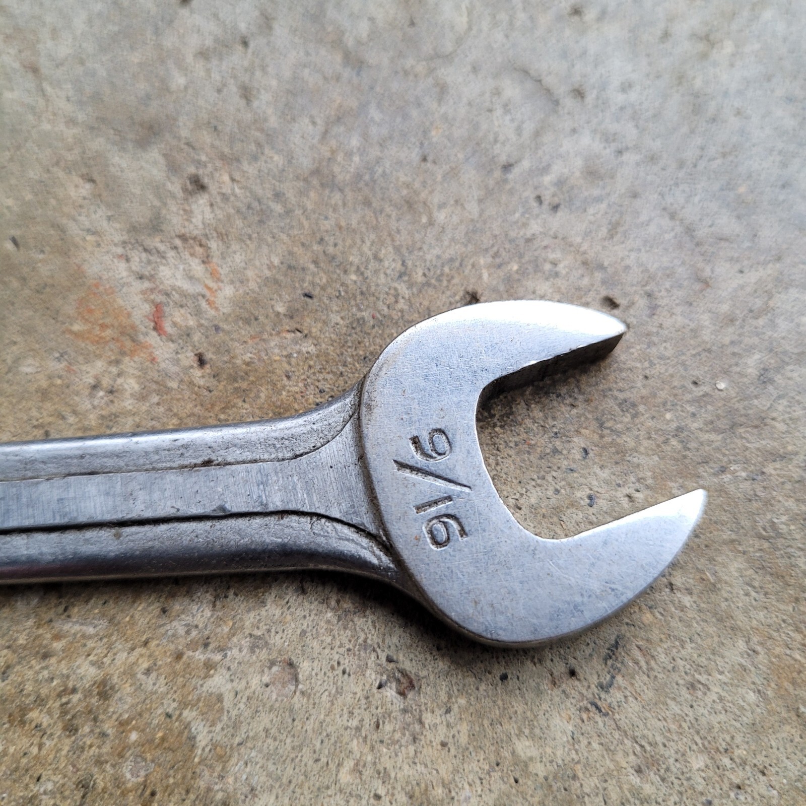 Blue Point Tools S1618 Supreme 1/2” X 9/16” SAE Chrome Open Ended Wrench USA
