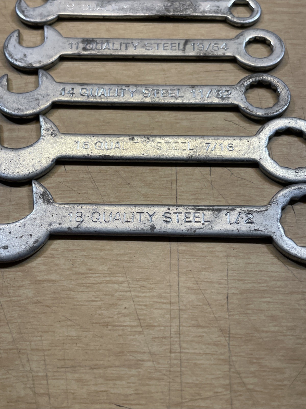 20 Piece Ignition Wrench Set Quality Steel Brand Made In Taiwan & Japan Midget
