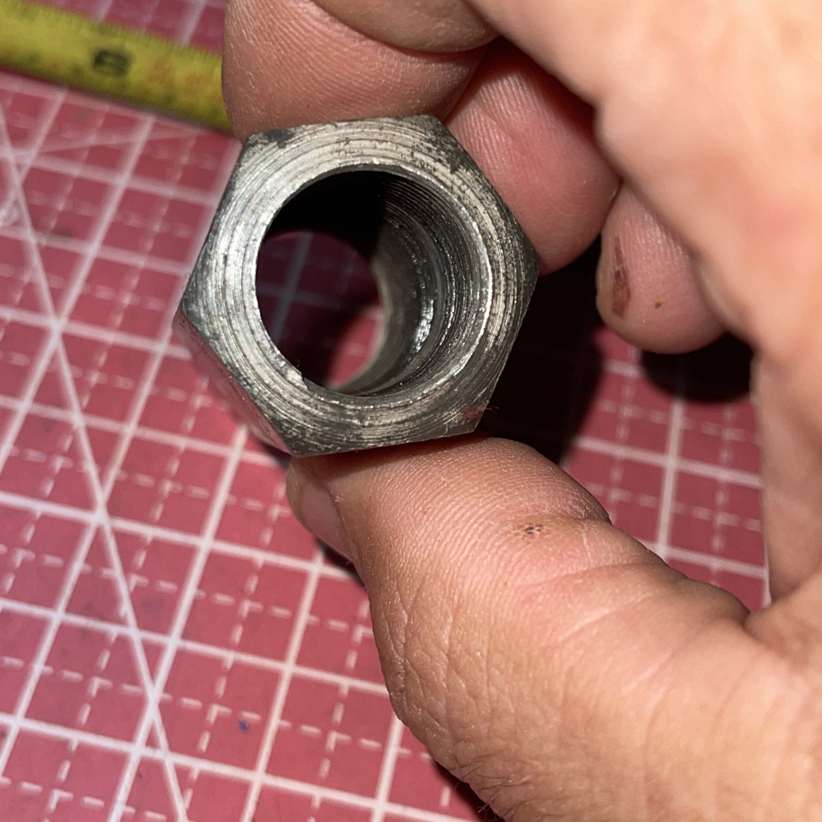 3/4-16 Left Right Thread Push Pull Adapter Extension Connector Set Vintage OTC