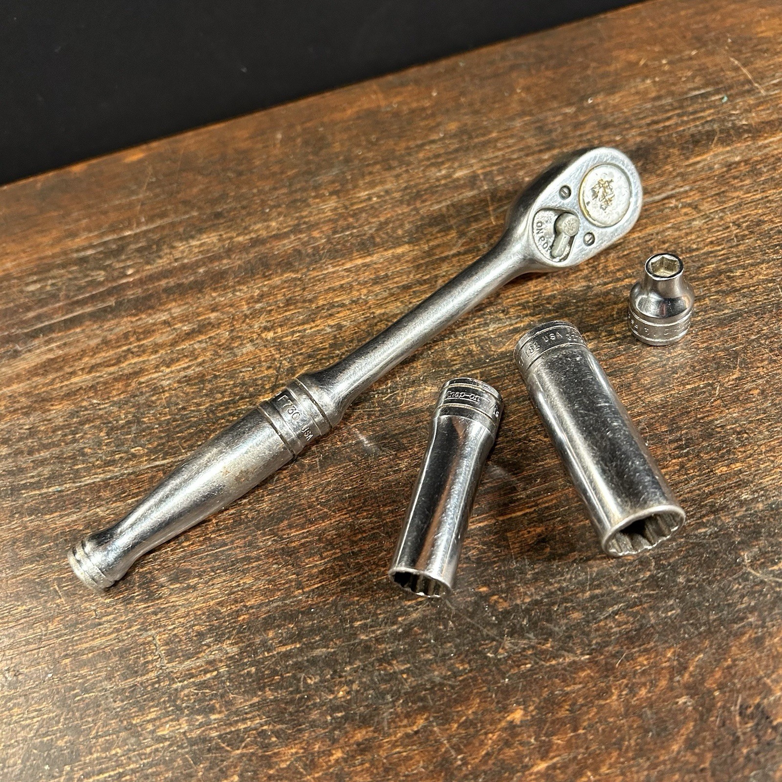 Snap-on Tools 3/8-Drive ratchet F730 USA SF141 SF181 FS081 c