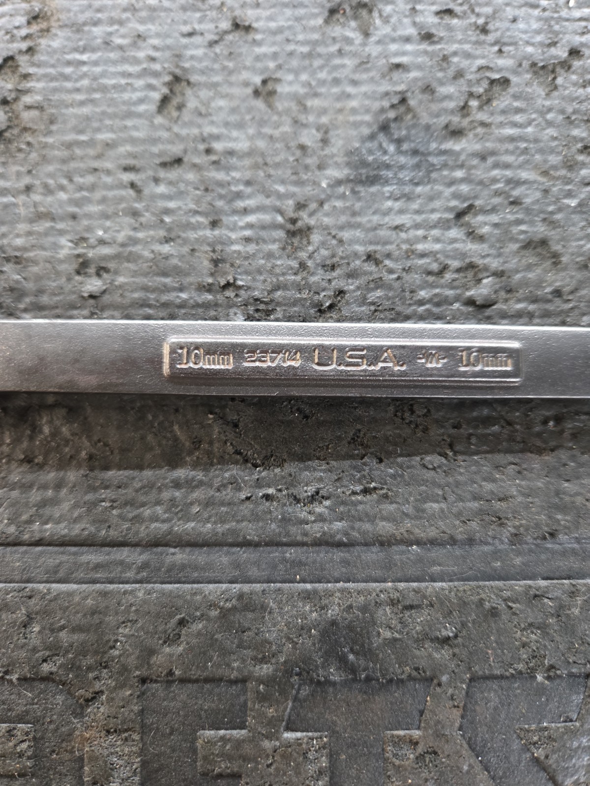 Craftsman Industrial 10mm 23714 Black Oxide Combination Wrench Usa