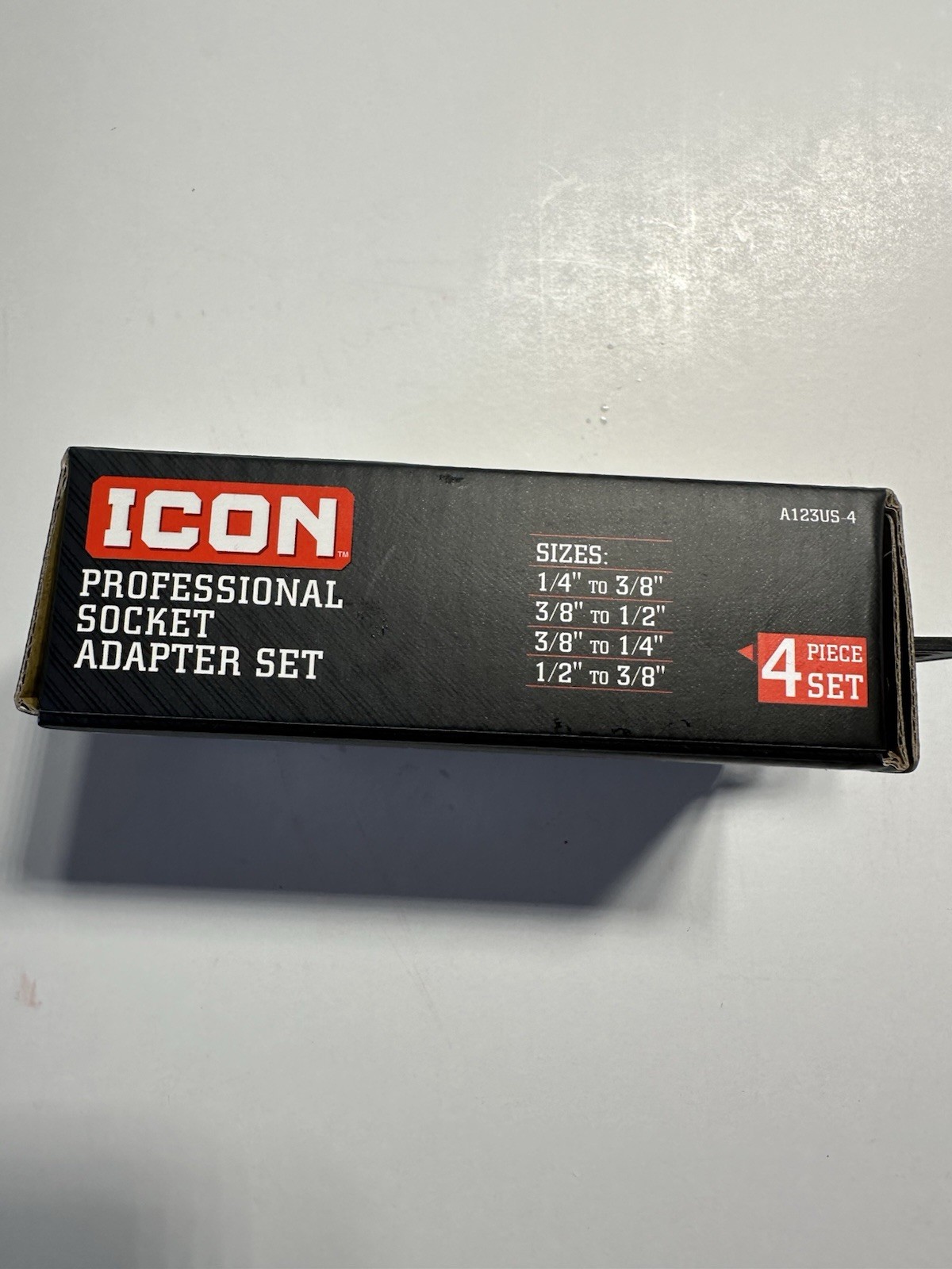 Icon Professional Socket Adapter Set 4 Piece Chrome Moly Steel Lifetime Warranty