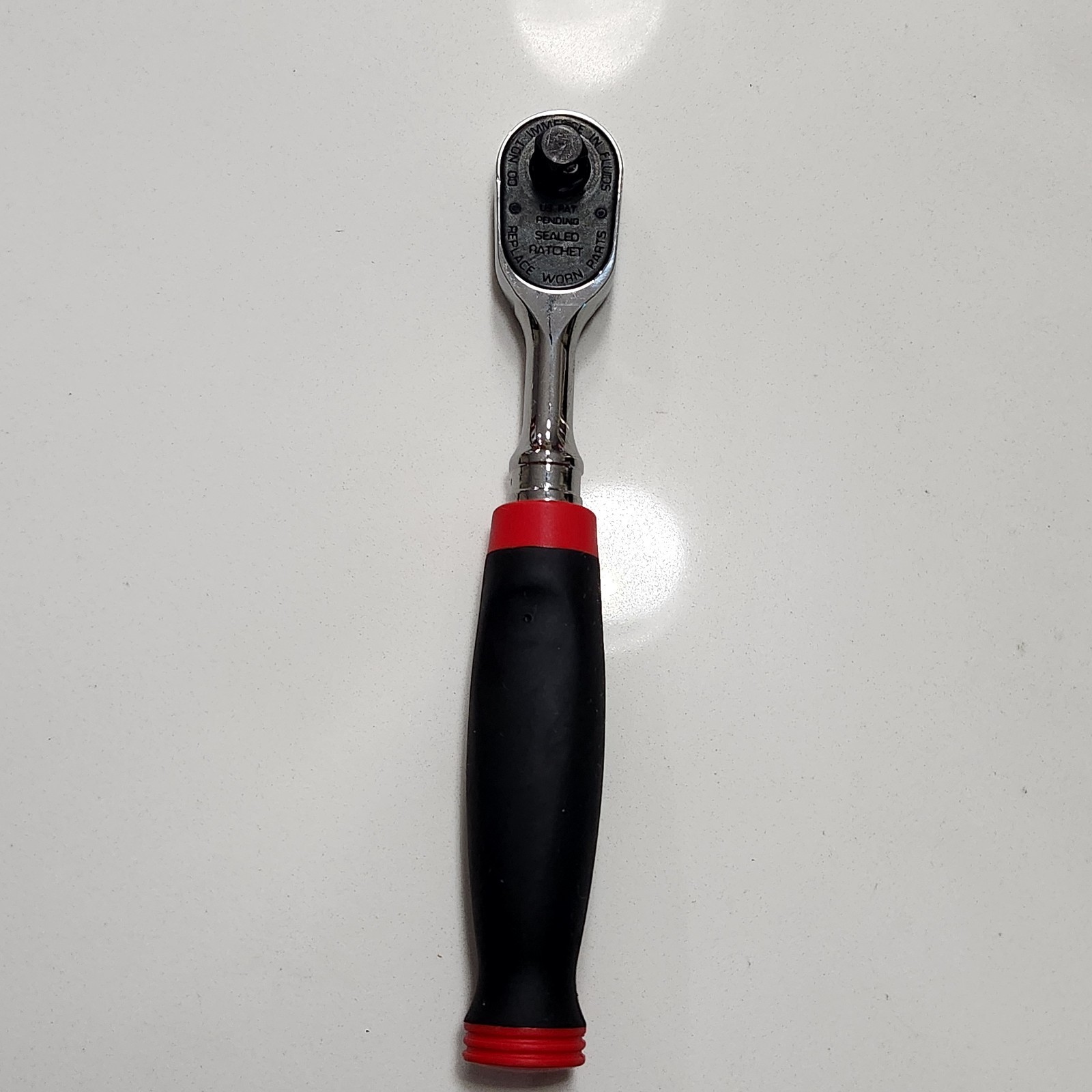Snap-on Tools NEW STYLE 3/8″ Drive 100 Tooth Soft Grip Fixed Ratchet FH100