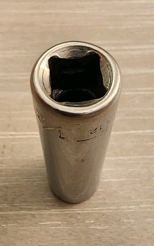 Craftsman USA 1/2″ Deep Well Socket 12 Point 3/8″Drive EE 43312