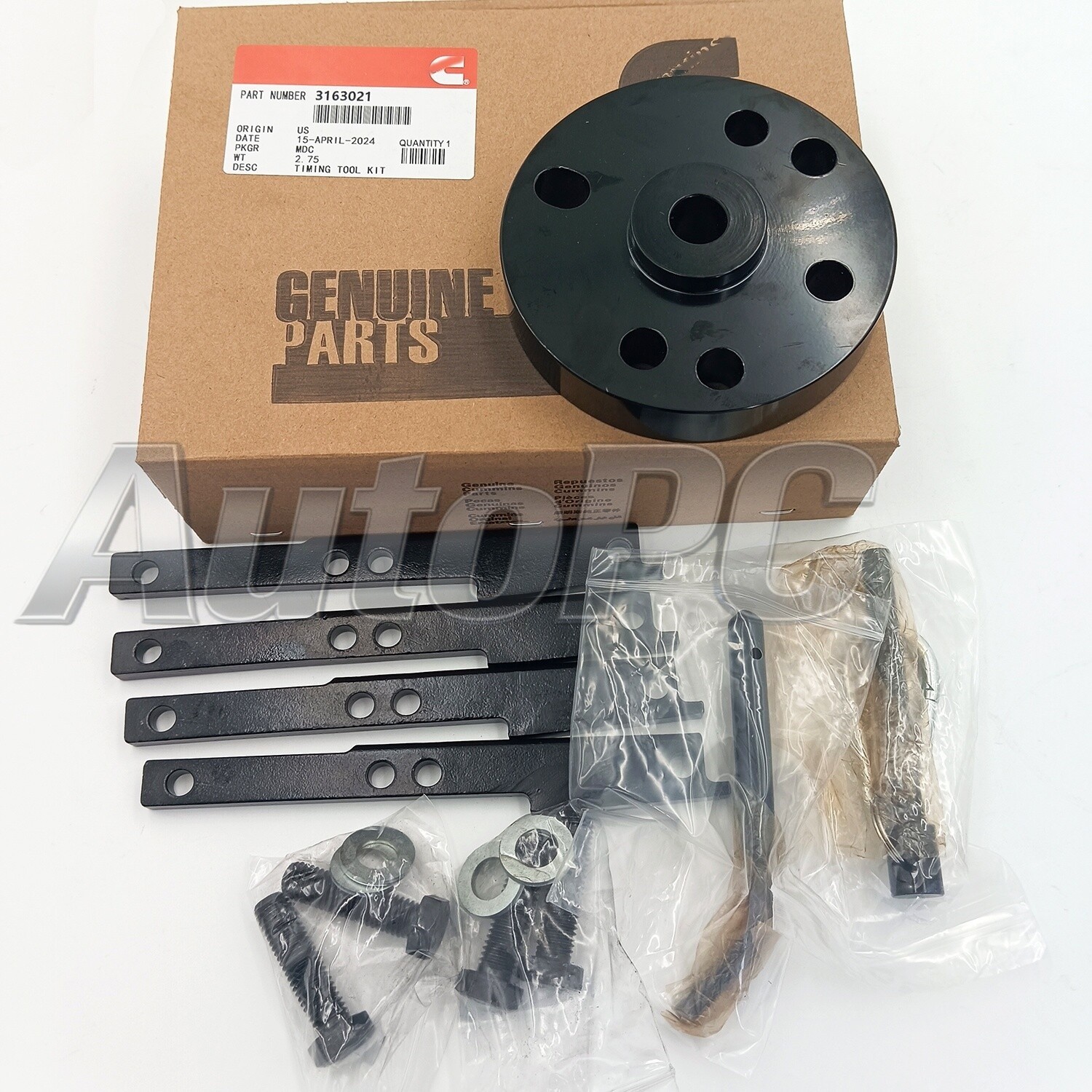 Timing Injector Cam Gear Puller Tool Kit 3163021 3163069 3163530 For Cummins ISX