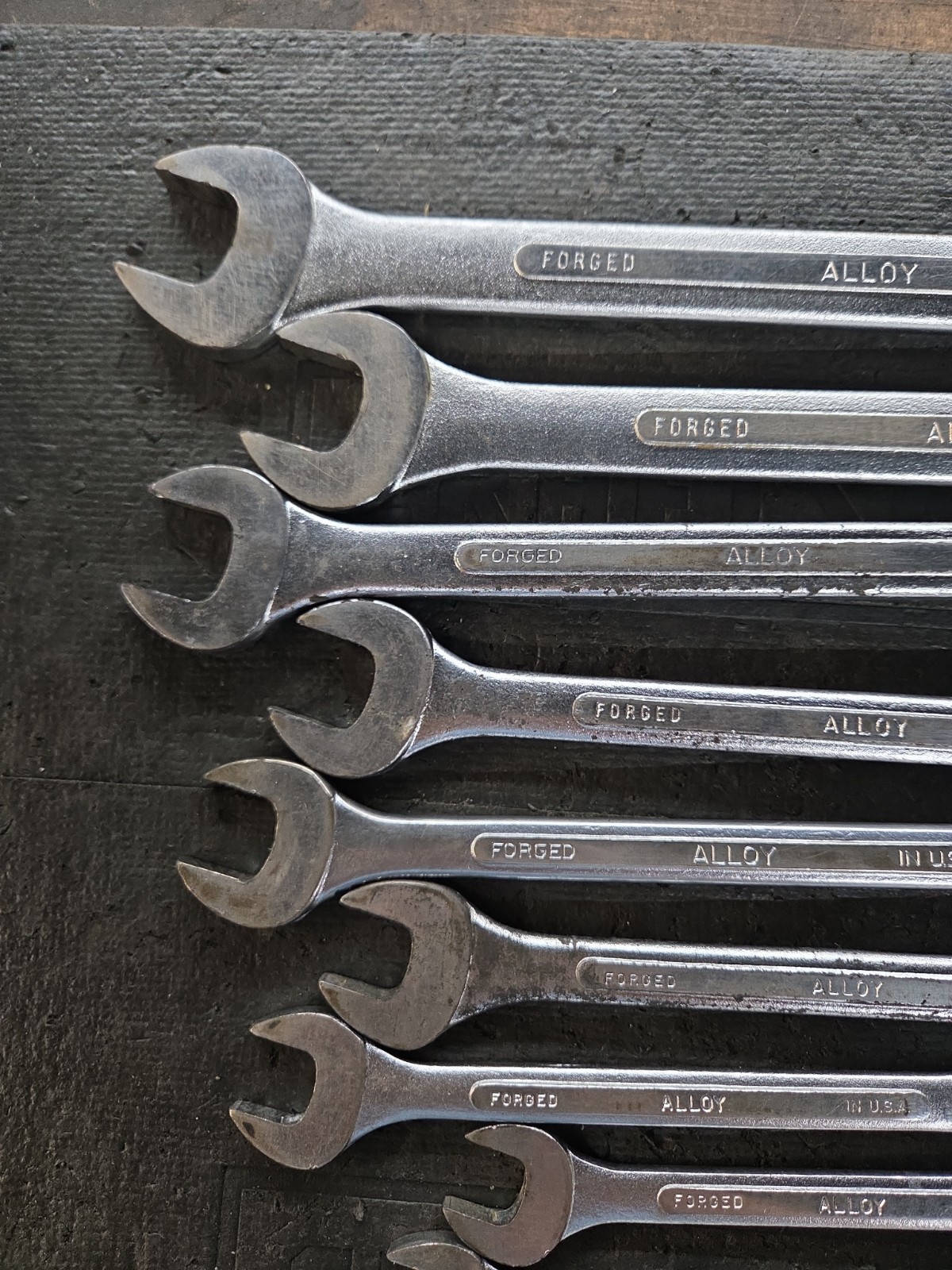 Vintage S-K Wayne 14-Pc SAE Combination Wrench Set 5/16″ – 1 1/8″ USA