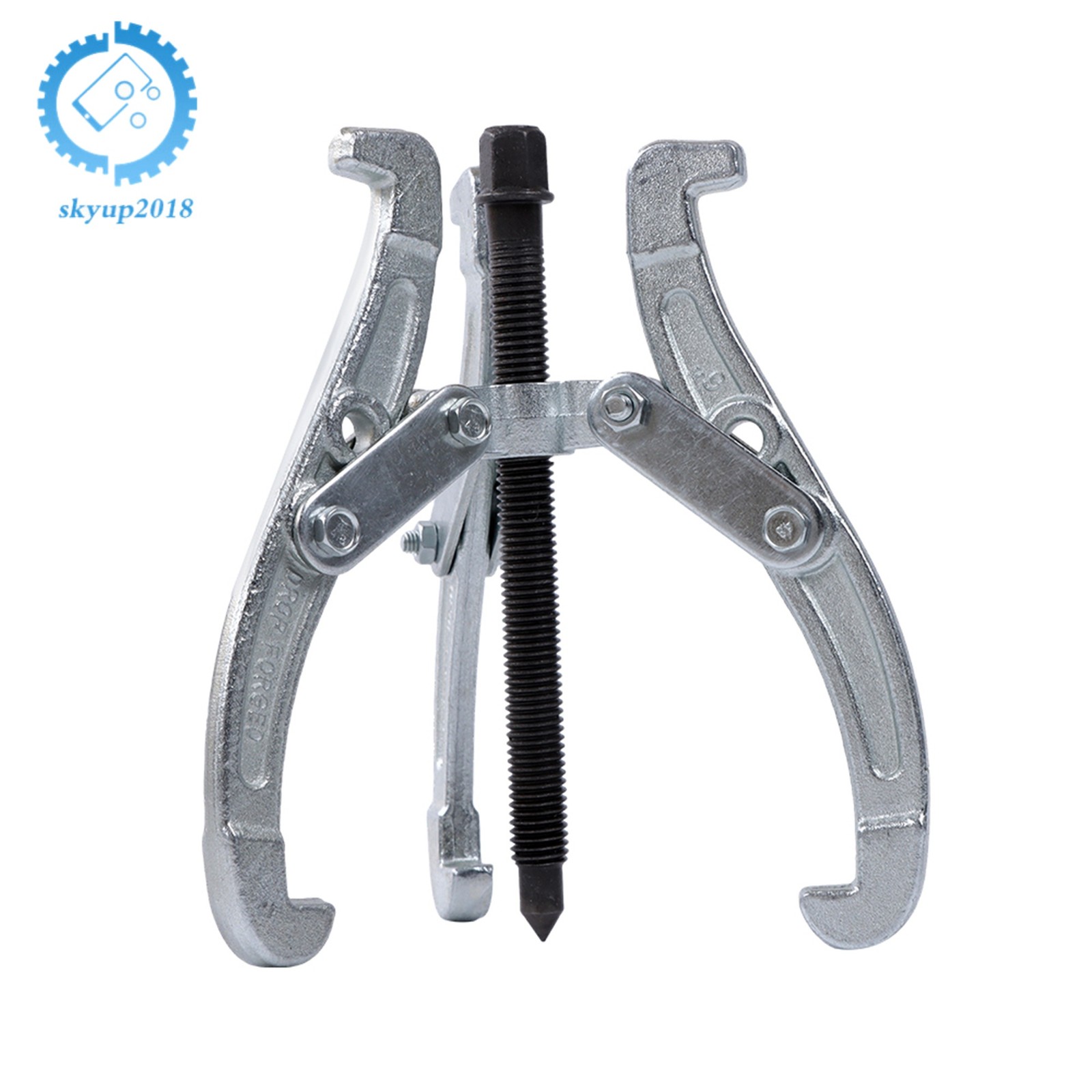 3 in/4 in/6 in/8 in Gear Puller Set 3-Jaw Bearing Puller Wheel Gear Pulley 4 Pcs