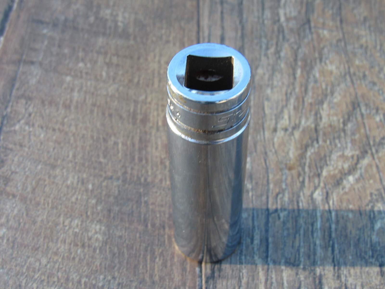 SNAP ON TS221 11/16″ 1/2″ DRIVE SAE 6 POINT DEEP CHROME SOCKET SHIPS FREE 11/16