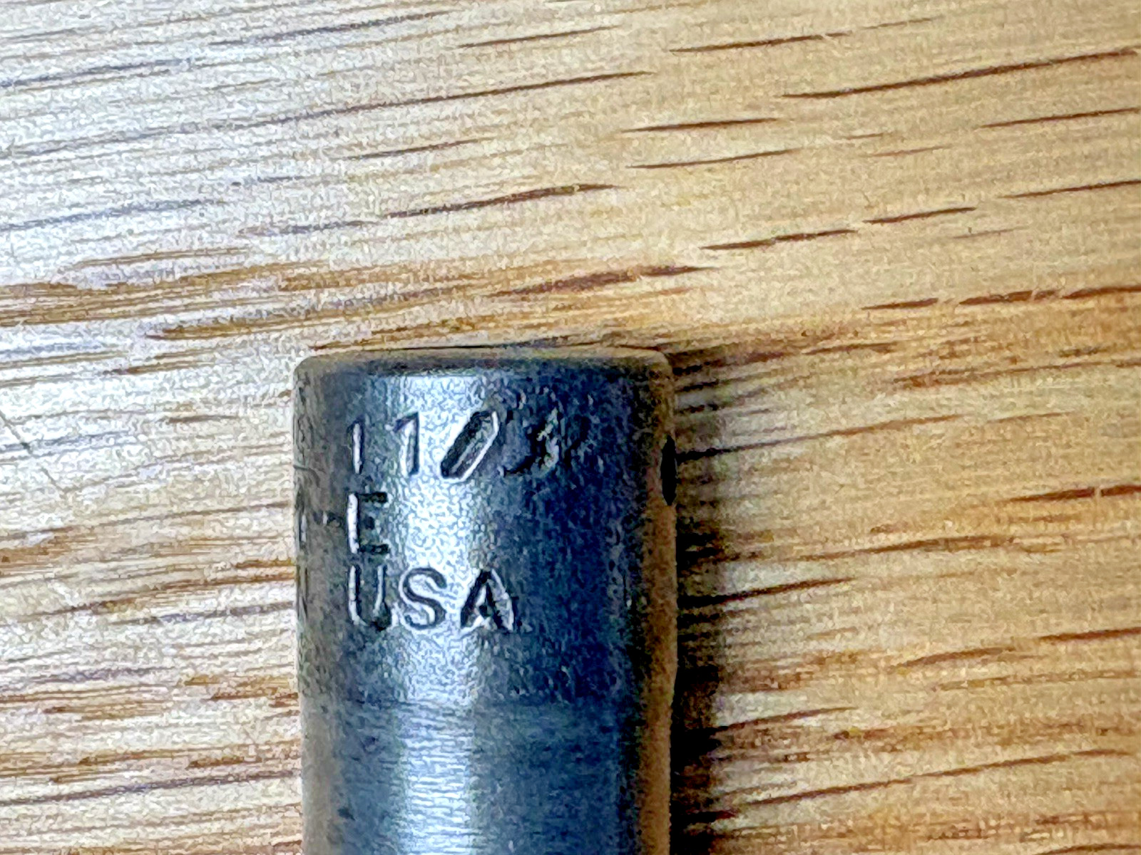 Vintage Snap-On Early Socket Wrench Set Case TM 6 7 8 11 E date 1944 RARE WWII