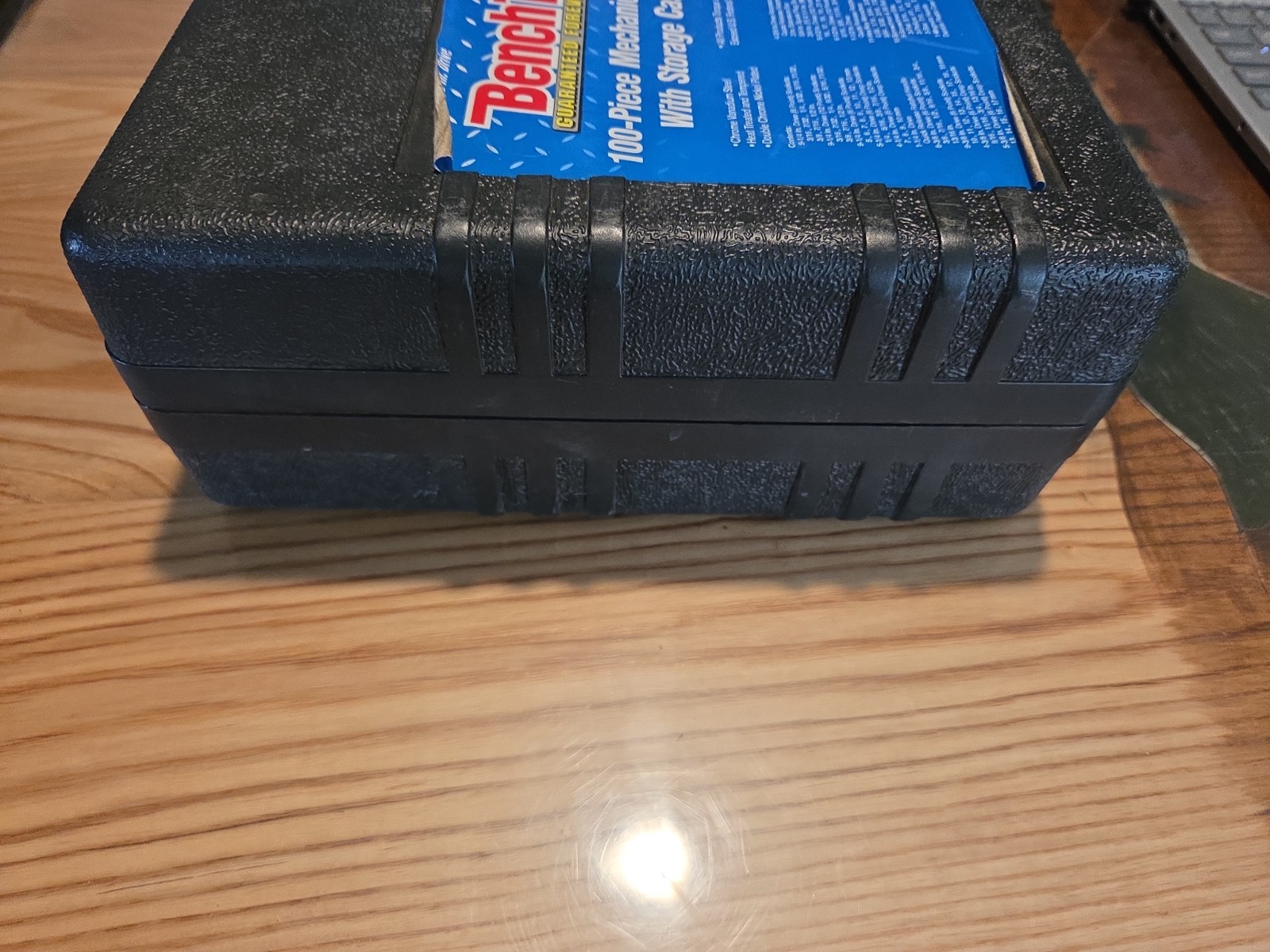 Benchtop 100 Piece Mechanics Tool Socket Set 1/4” 3/8” 1/2” Drive Metric & SAE