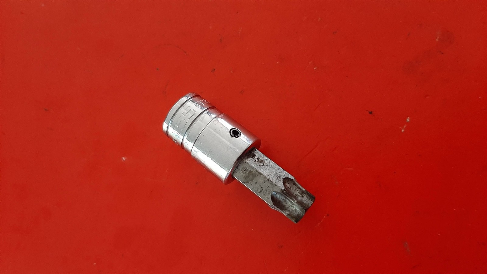 Snap-on Tool USA 3/8″ Drive T55 FTX55 Torx Chrome Bit Socket Driver