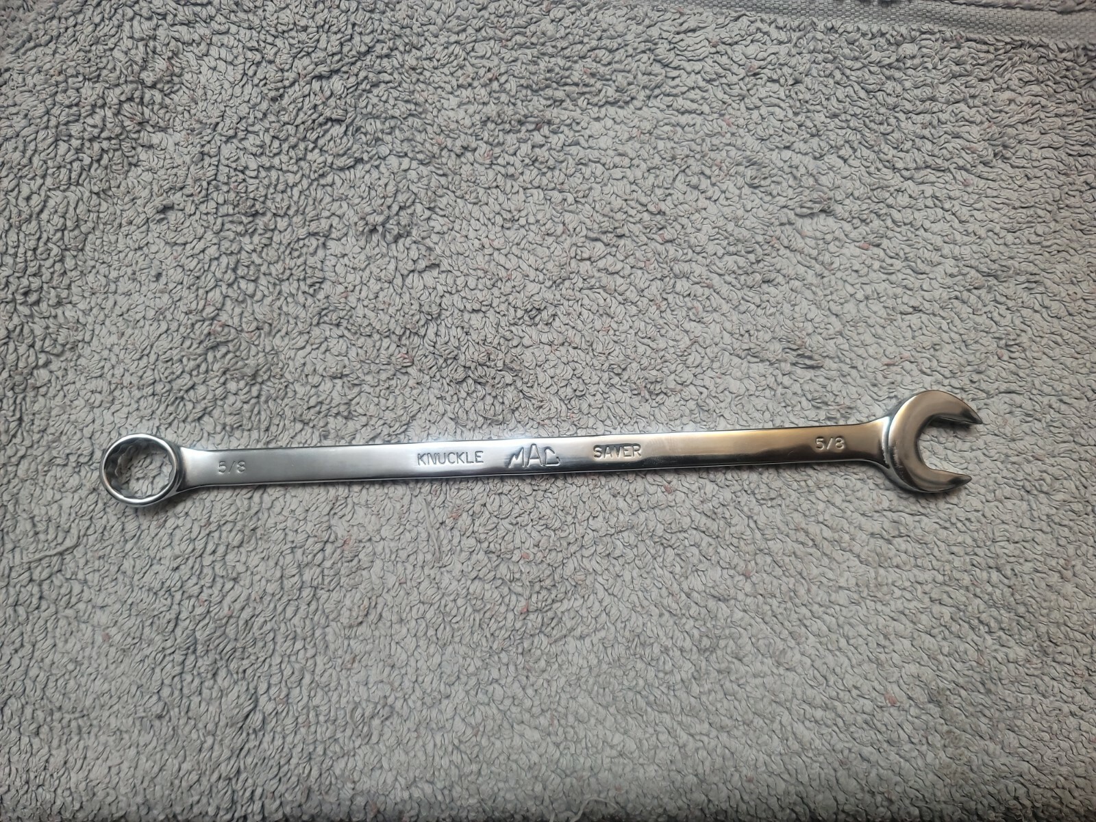 #65 New Mac tools 5/8 long knucklesaver combination wrench! CL20LKS