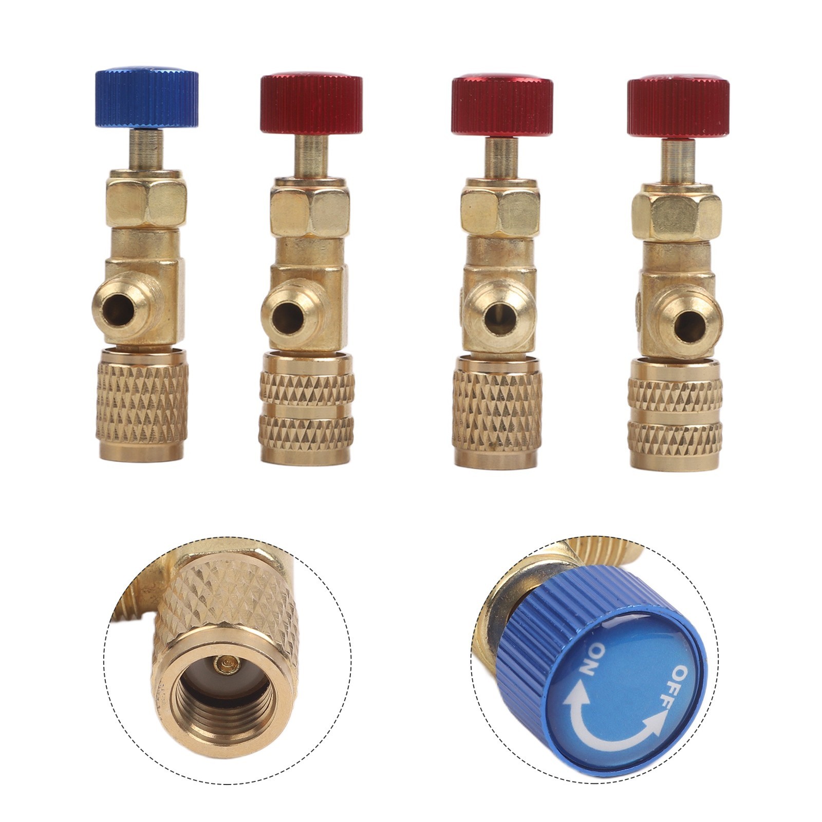 Air Conditioning Safety Valve R22 R32 R410 Valves Multiple Sizes For Flexibility