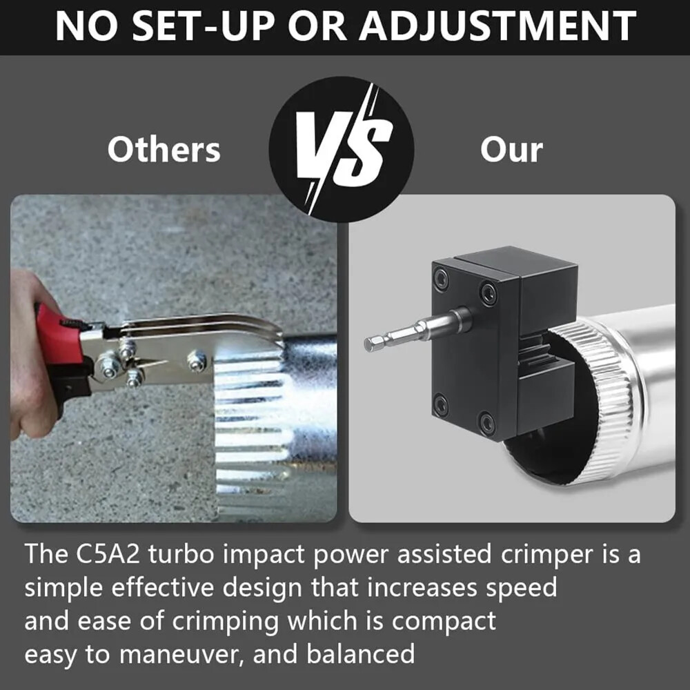 Auto Parts Tube Expander C5A2 Metal Impact Power Assisted Crimper Tools