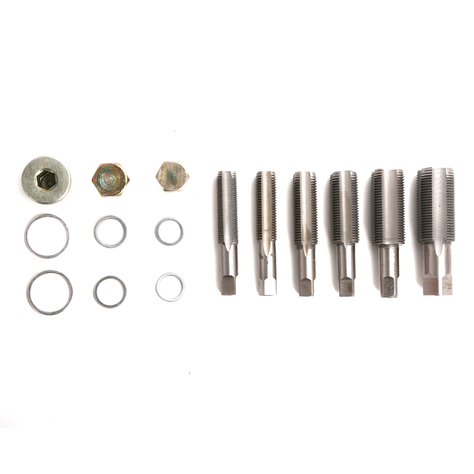 110pc Auto Oil Drain Plug Sump Bolt Thread Repair Tool Kit Set M13 – M20 Tap