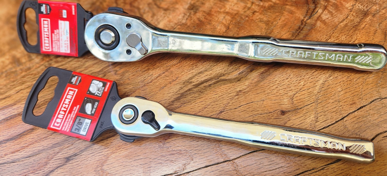 NEW – Lot of 2 Craftsman Ratchet CCMT86723 1/2″ Drive & CCMT99442 3/8″ Drive