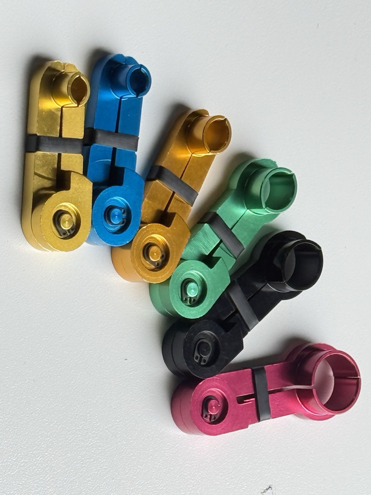 6pcs Fuel Line Disconnect Tool set for Seperate AC Fuel & Oil Cooler Hose Lines