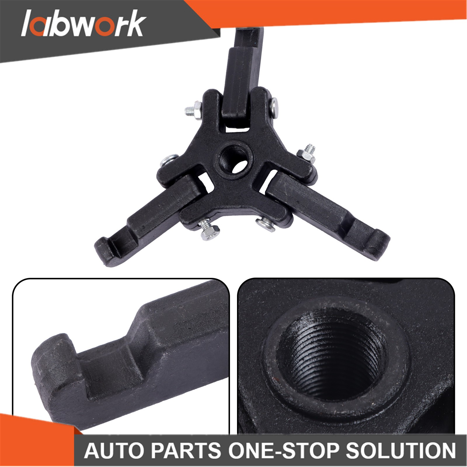 Labwork Harmonic Balancer Removal Tool Kit Puller Dampers For Jeep Ford GM SUV