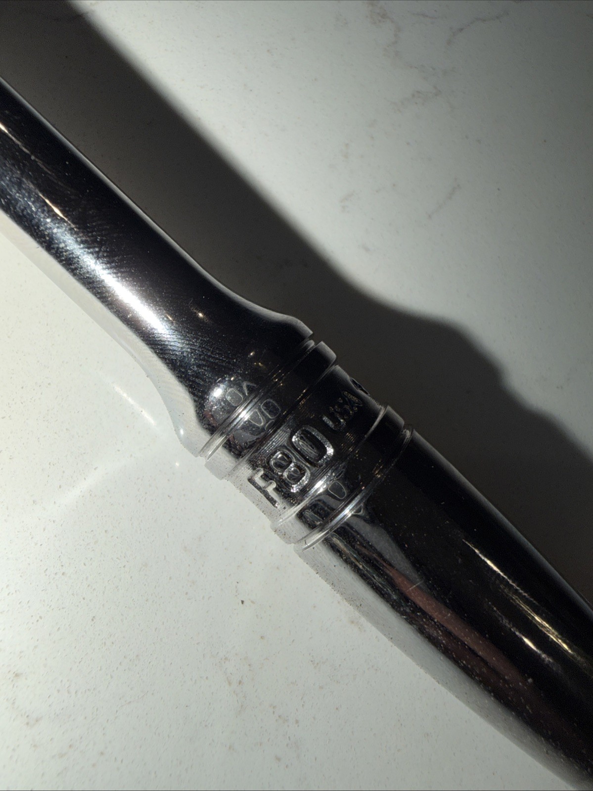 Snap-On F80 3/8” Chrome Ratchet