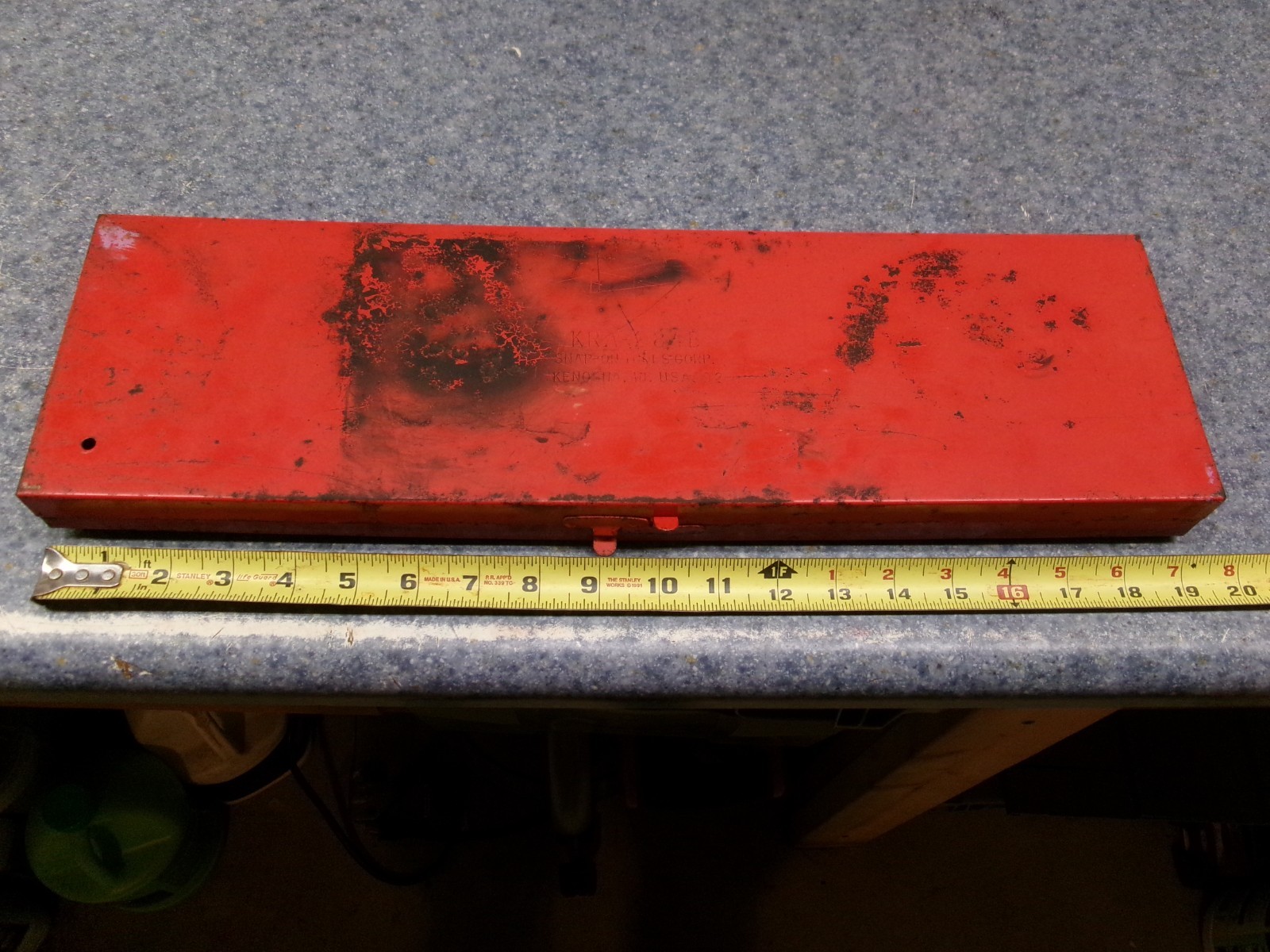Snap-on USA Red Metal Tool Box No KRA-284B (no tools box only)