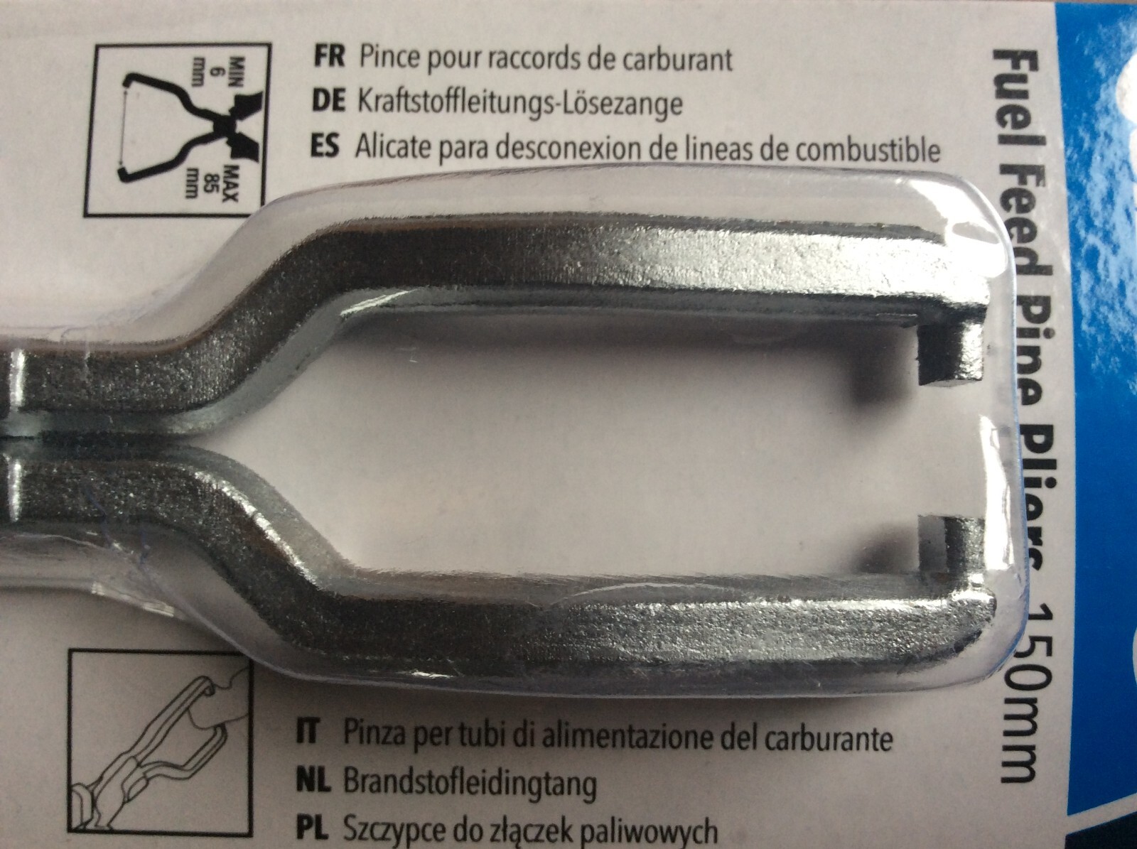 SILVERLINE FUEL FEED PIPE PLIERS 150MM, Car DIY and Professional use