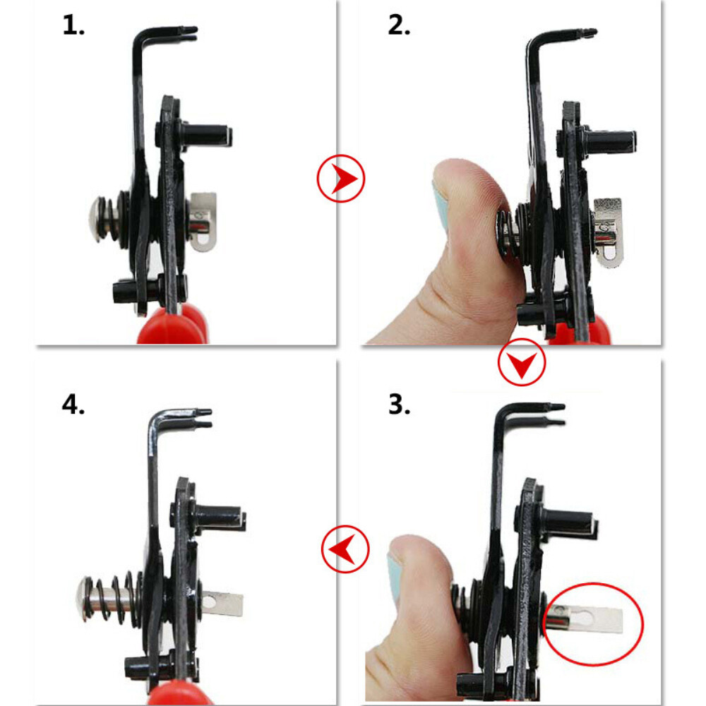 4 in 1 Snap Ring Pliers Plier Set Circlip Combination Retaining Clip Portable