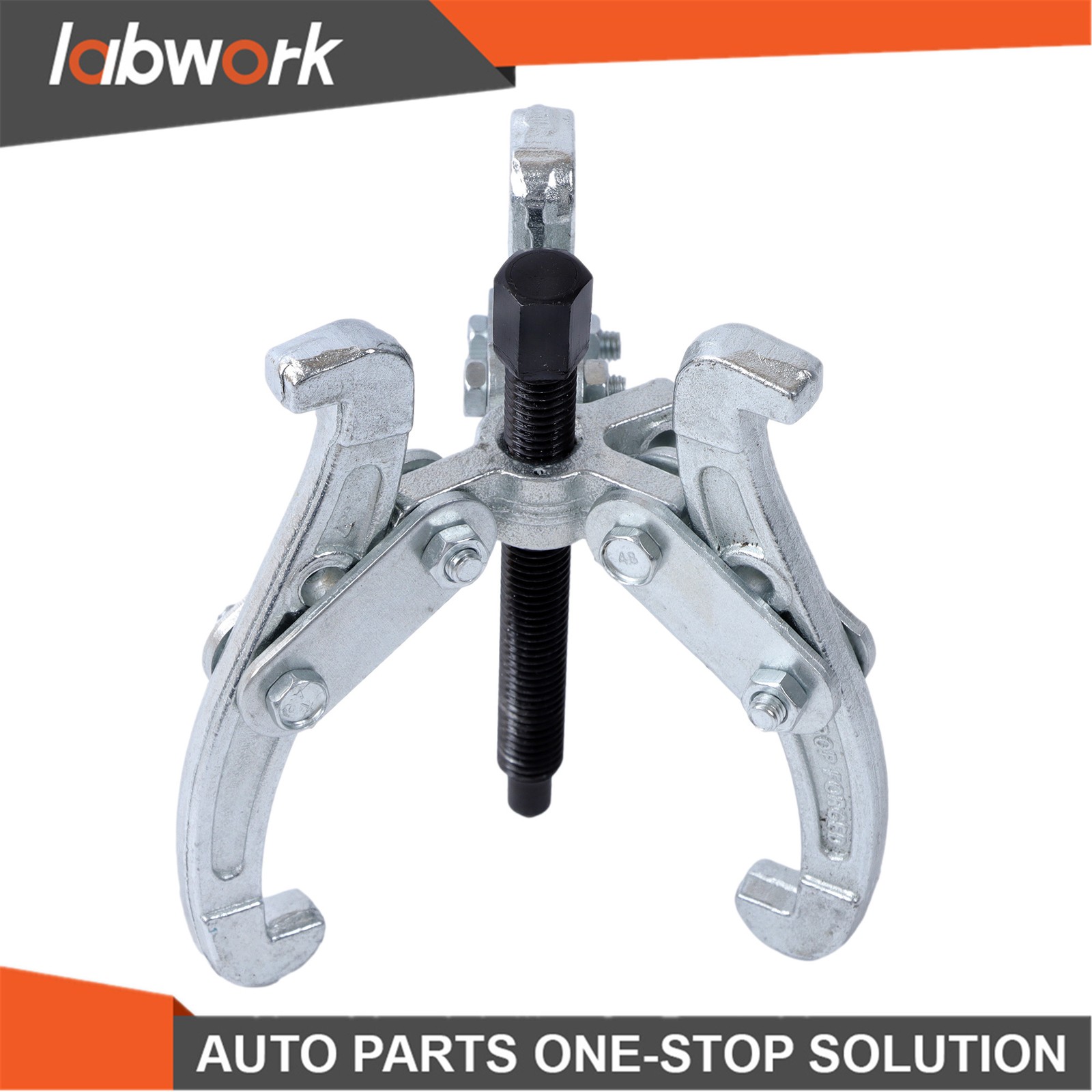 Labwork Heavy Duty 3″ 4″ 6″ Gear Puller Set 3 Jaw Car Pulley Removal Tool