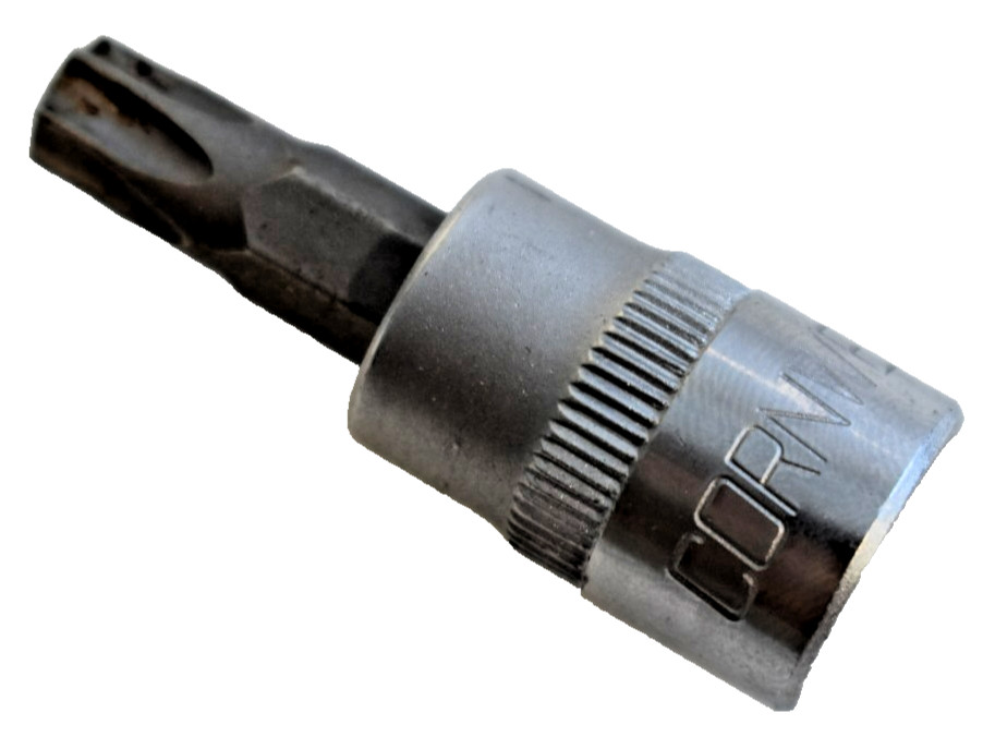 Cornwell Tools CBST45H2 T45H TORX Tamper Proof Bit Socket Driver 3/8″ Drive