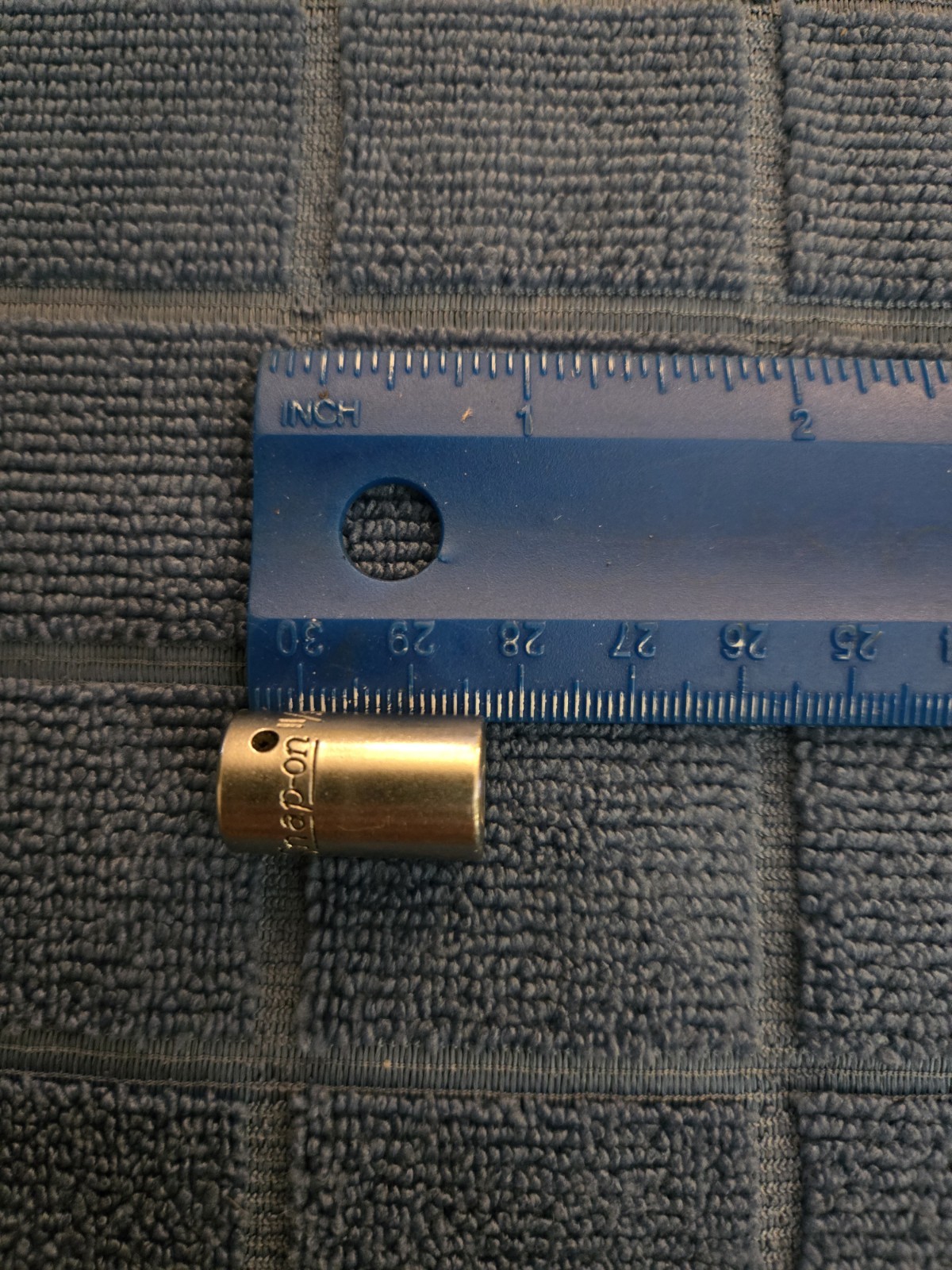 Vintage Snap-On 1/4 Drive 11/32 Inch Socket, TM-11, USA Made